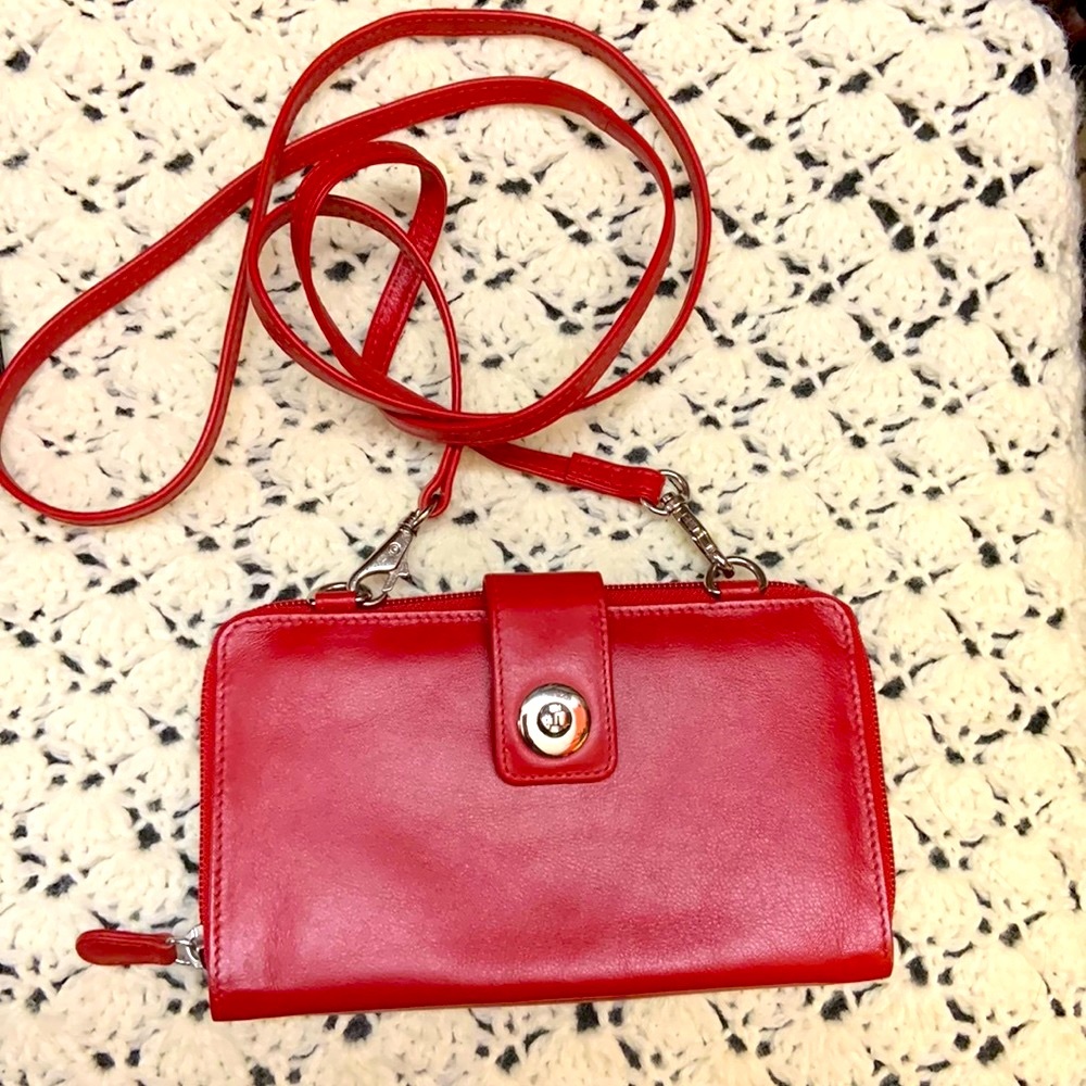 Wallet can hold phone.cute